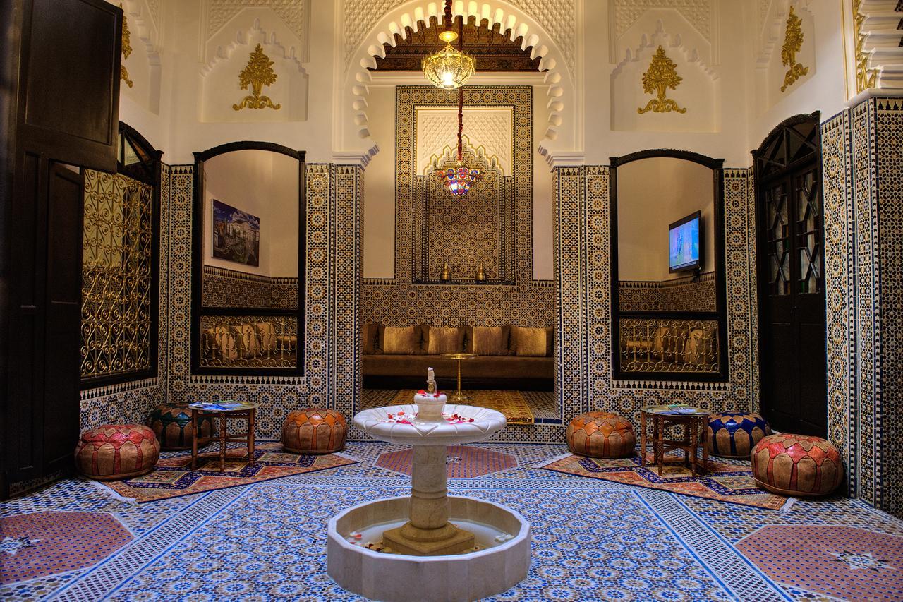 Riad El Manantial,Dar Hajjaj,Patrimonio Del Sxix Tétouan Eksteriør billede