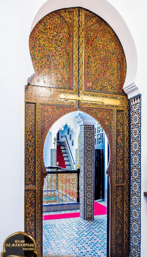 Riad El Manantial,Dar Hajjaj,Patrimonio Del Sxix Tétouan Eksteriør billede