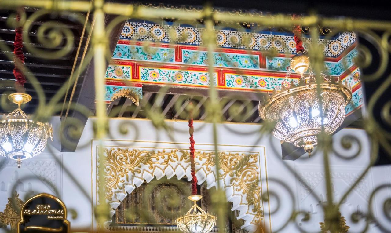 Riad El Manantial,Dar Hajjaj,Patrimonio Del Sxix Tétouan Eksteriør billede