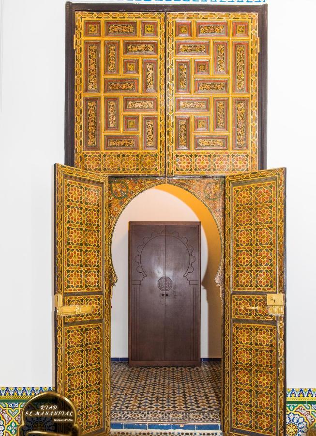 Riad El Manantial,Dar Hajjaj,Patrimonio Del Sxix Tétouan Eksteriør billede