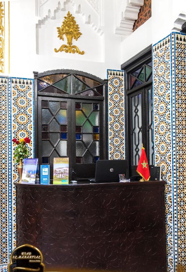 Riad El Manantial,Dar Hajjaj,Patrimonio Del Sxix Tétouan Eksteriør billede