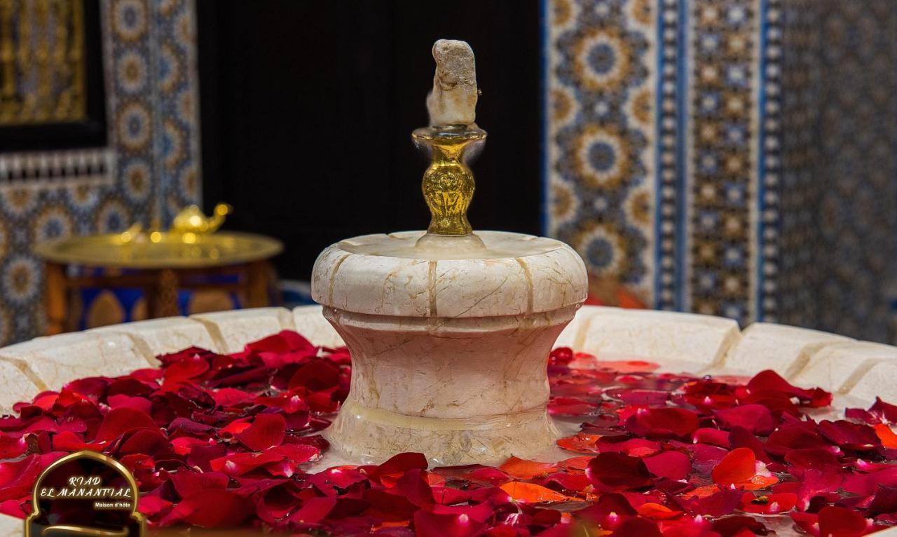 Riad El Manantial,Dar Hajjaj,Patrimonio Del Sxix Tétouan Eksteriør billede